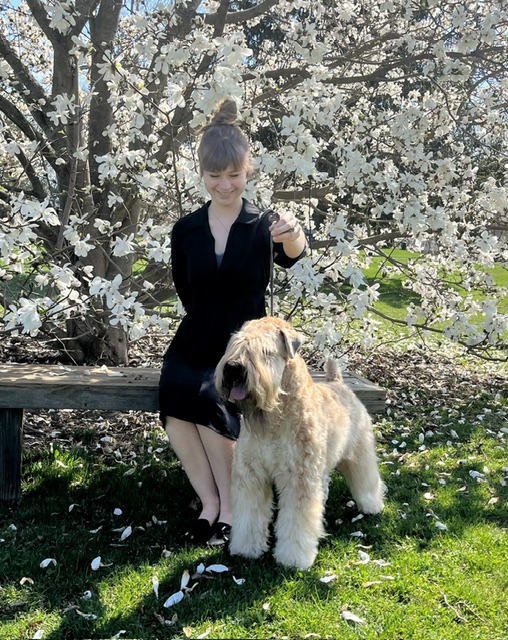 Abby with Freddy